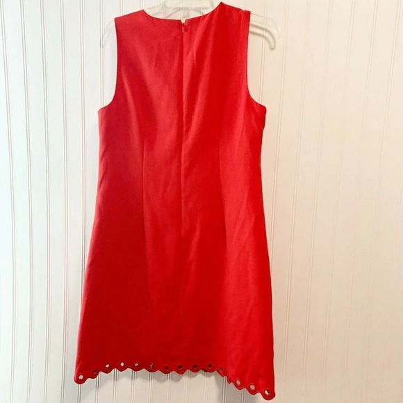 J. Crew Sleeveless Scalloped Dress with Grommets - Picture 8 of 8
